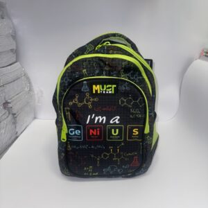 Must "I Am A Genius" school backpack - Image 1