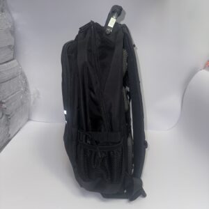 Edison Full black backpack - Image 2