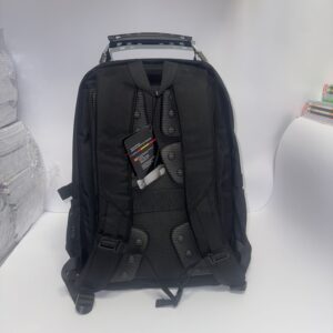 Edison Full black backpack - Image 3